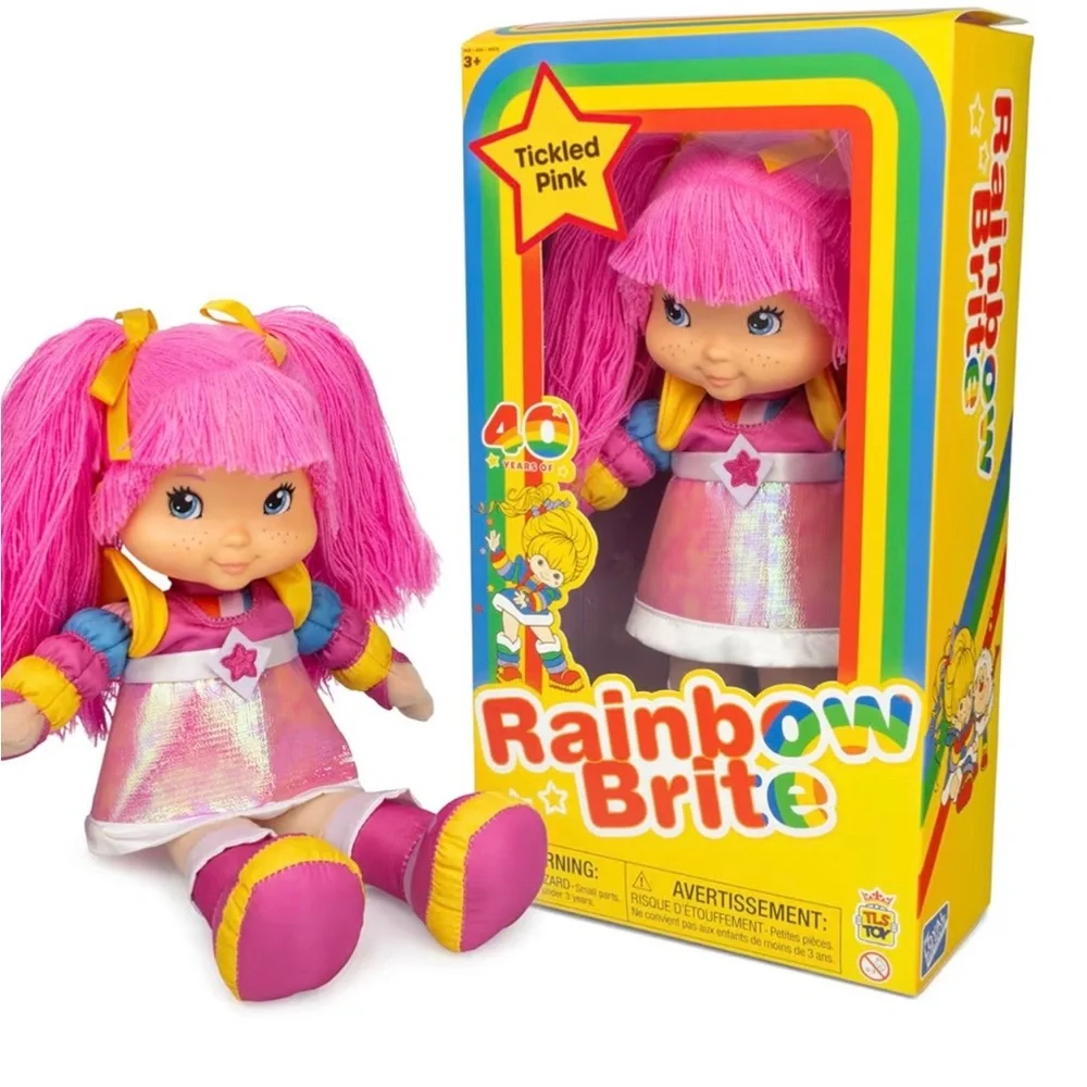 Rainbow Brite Tickled Pink Doll Rag Doll